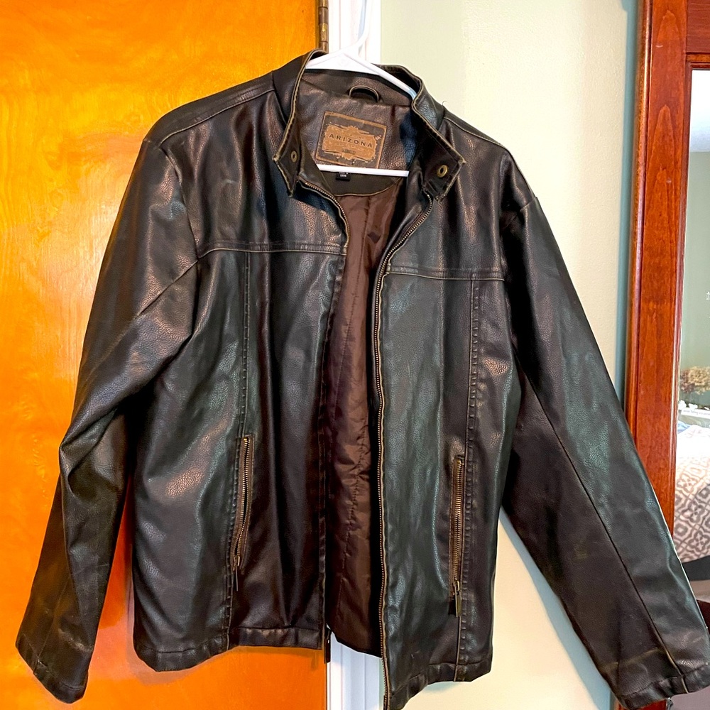Men’s Faux Leather jacket